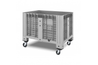 Перфорированный контейнер iBox на колесах (1200х800)
