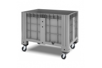 Сплошной контейнер iBox на колесах (1200х800)