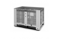 Перфорированный контейнер iBox на полозьях (1200х800)