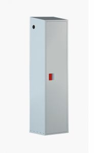 Стальной шкаф ТМ-6 для одного баллона 40 л (кислород, ацетилен) 